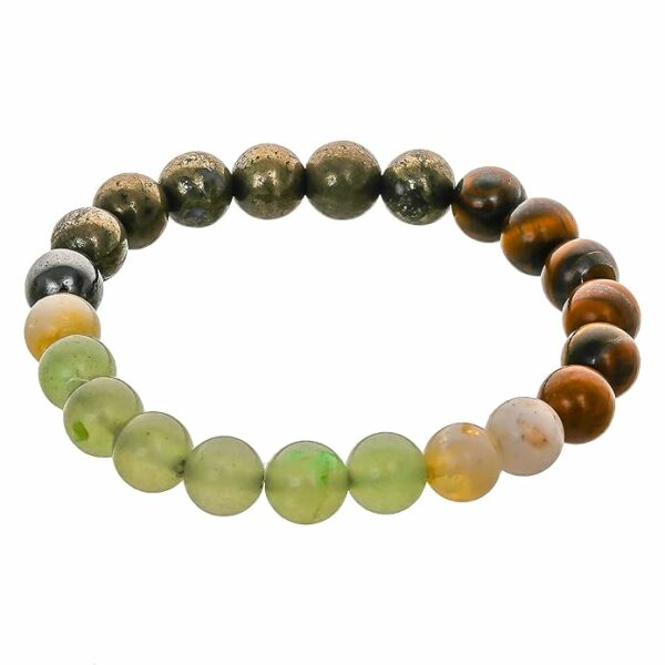 Money Magnet Bracelet for Women Men's Gifts - Protection Healing Crystal Bracelet - 8mm Gemstone Beaded 's Gifts - Protection Healing Crystal Bracelet - 8mm Gemstone Beaded (Copy) - Image 2