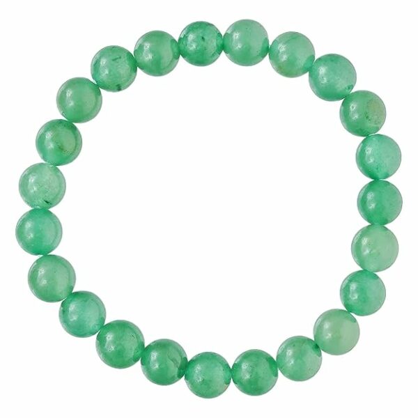 Jade Dark Green Bracelet for Women Men's Gifts - Protection Healing Crystal Bracelet - 8mm Gemstone Beaded